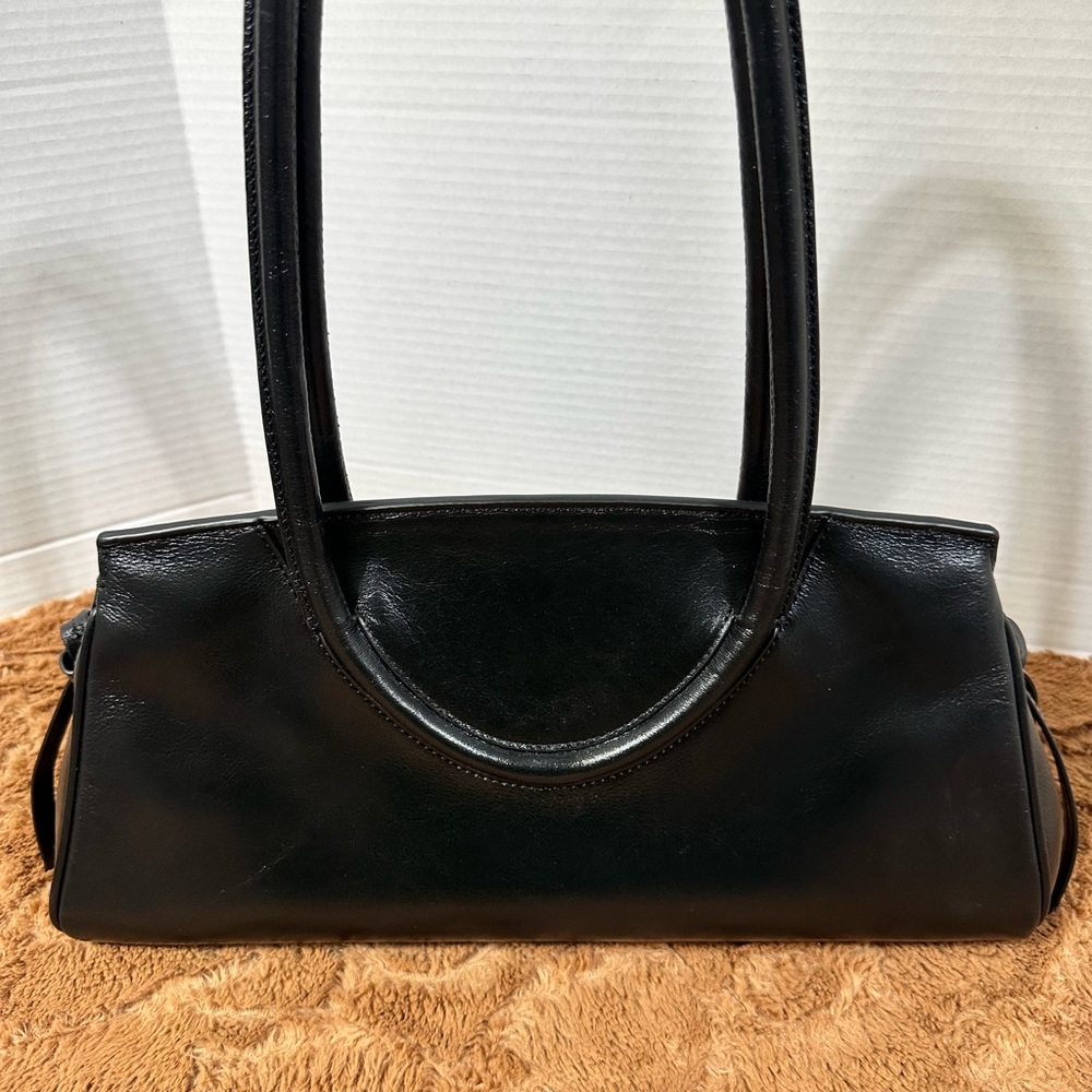 Staud Black Leather Shoulder Bag - Picture 2 of 14